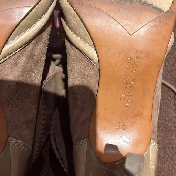 Zara leather shoes vintage - Picture 6 of 6